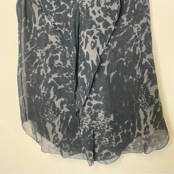 BABATON Aritizia Leopard Animal Print 100% Silk Sleeveless Top Size XS - Picture 5 of 8